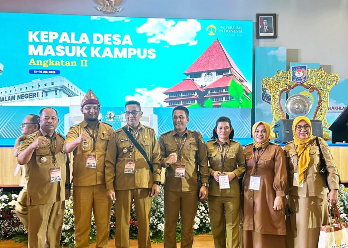 Kades Mambang Musi Rawas Ikuti Program Kepala Desa Masuk Kampus Angkatan II di UI, Siap Bangun Desa Maju