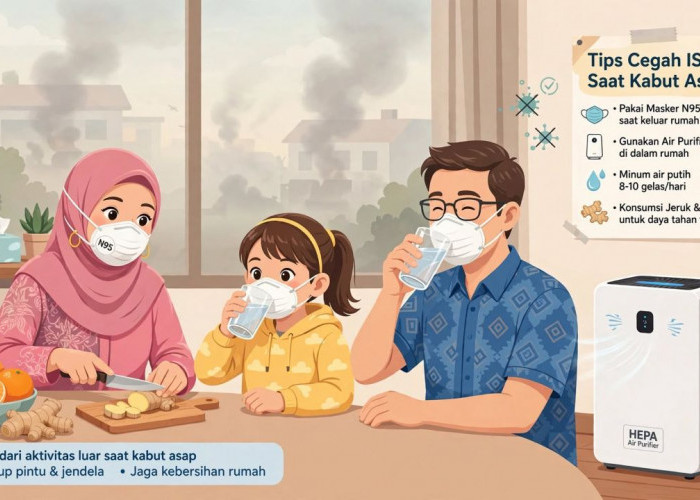 7 Cara Menjaga Kesehatan Saat Kabut Asap Agar Tidak Terserang ISPA Menurut Dokter Paru