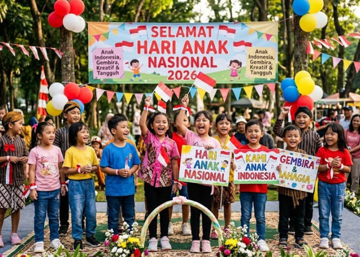 Tema Hari Anak Nasional 2026, Tekankan Tiga Makna Penting