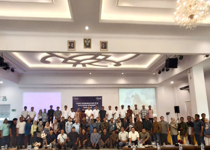 PUD Bersama Pupuk Indonesia Sukses Gelar Rakor dan Penandatanganan SPJB PPTS Pupuk Bersubsidi 2026