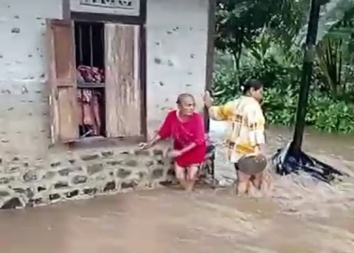 Taba Remanik Musi Rawas Diterjang Banjir, Puluhan Rumah Terendam