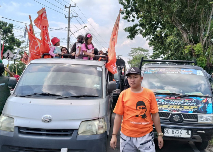 Gunakan Puluhan Mobil Pickup, Massa Militan Padati Kampanye Akbar ROIS