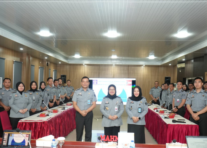 Lapas Narkotika Kelas IIA Muara Beliti Ikuti Diseminasi Pelayanan Publik Berbasis HAM (P2HAM)