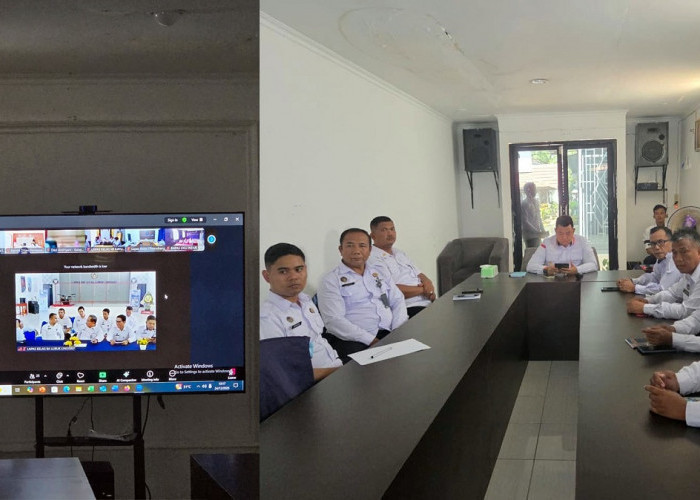 Jelang Nataru 2026, Lapas Narkotika Muara Beliti Ikuti Rapat Strategis Secara Virtual, Ini yang Disorot