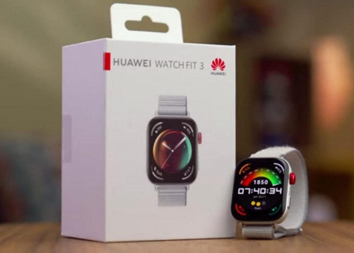 Mirip Apple Watch! Huawei Watch Fit 3 Resmi di Indonesia, Intip Fitur Canggih dengan Desain Menariknya