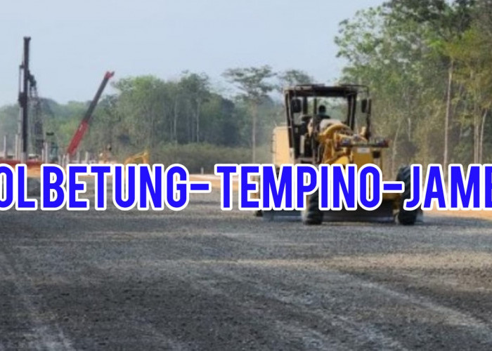 Tol Betung- Tempino-Jambi Hubungkan 3 Provinsi, Berikut Progres Penyelesaiannya 
