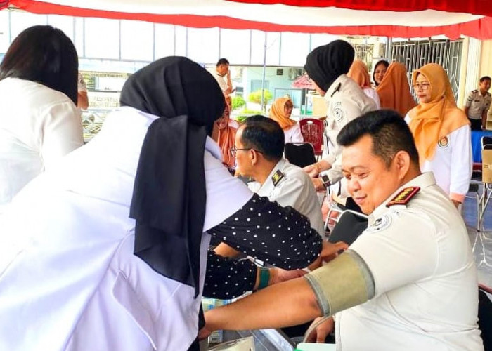Kobarkan Semangat Gotong Royong, Lapas Narkotika Muara Beliti Gelar Aksi Bersih Kemerdekaan
