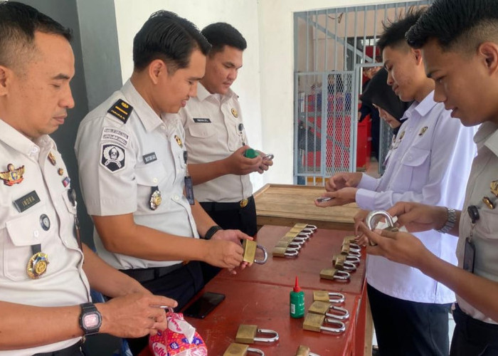 Lapas Lubuk Linggau Lakukan Perawatan dan Rolling Kunci, Warga Binaan Lebih Aman