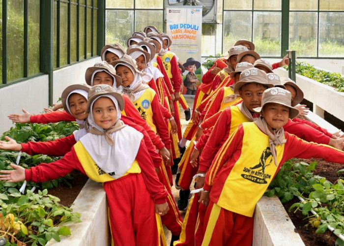 Peringati Hari Anak Nasional, BRI Peduli Dukung Pendidikan Karakter Anak Lewat Kegiatan Agroedukasi Bagi Siswa
