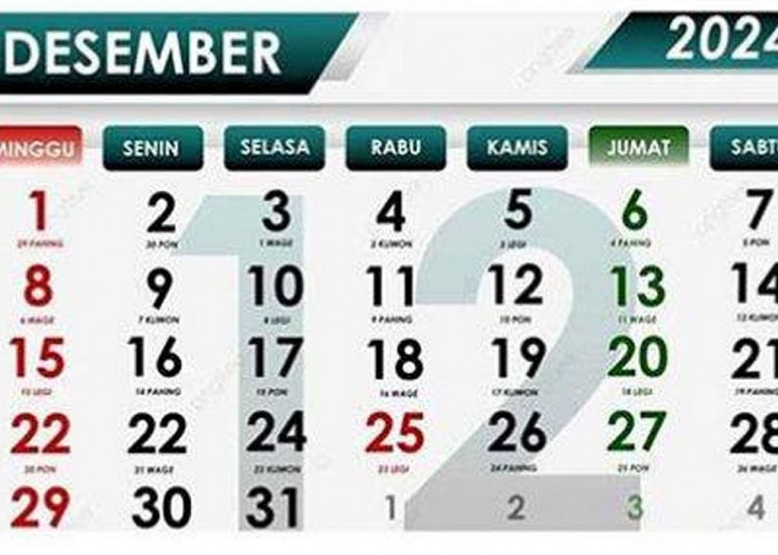 Rencanakan Liburan Bersama Keluarga, Inilah Hari Libur dan Cuti Bersama Desember 2024