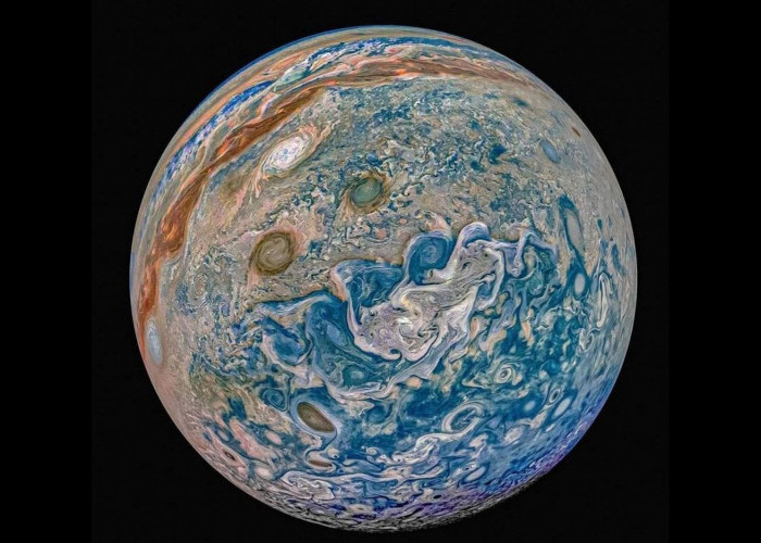 Menakjubkan, NASA Berhasil Foto Planet Jupiter Versi Paling Detail untuk Pertama Kalinya