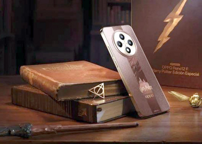 WOW! Oppo Meluncurkan HP Reno 12 F Edisi Harry Potter Bonus Tongkat Sihir, Cek Tampilannya