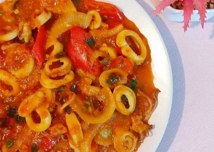 Resep Cumi Saus Padang Simpel dan Lezat Bikin Ngiler, Yuk Cobain Masak