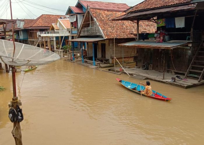 24 TPS di Muratara Terendam Banjir, H-1 Jelang Pemilu 2024, Harus Pindah Lokasi