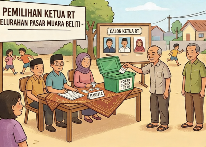 Daftar 12 Calon Ketua RT Terpilih di Kelurahan Pasar Muara Beliti Musi Rawas
