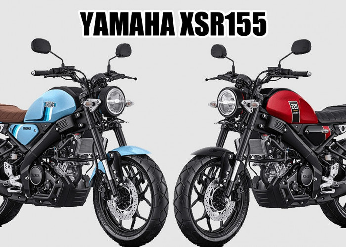 Motor Sport Retro Yamaha XSR155 Lebih Mahal Sedikit Dibanding Yamaha NMAX Turbo, Cek Spesifikasi dan Harganya