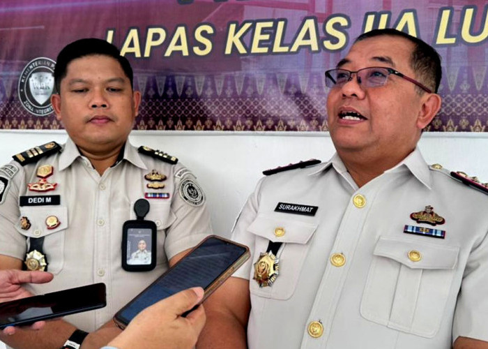 Surakhmat Definitif Jadi Kalapas Lubuk Linggau, Ungkap Isi Lapas Hampir 1.000 Warga Binaan