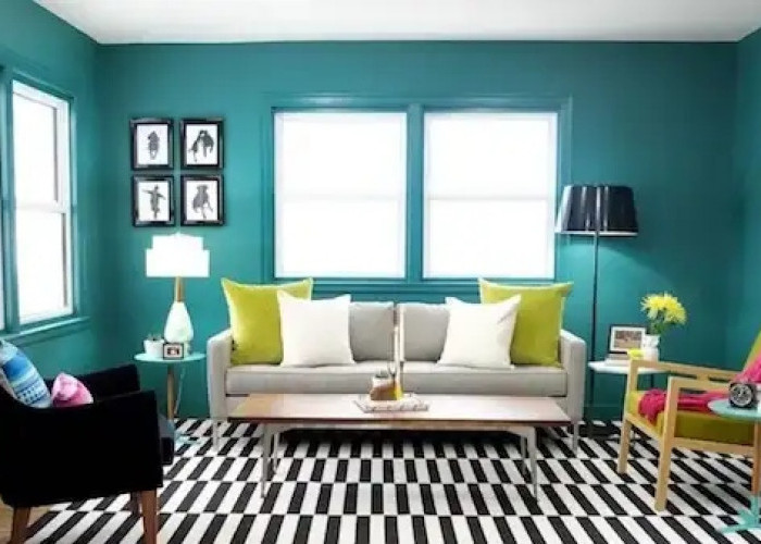 3 Rekomendasi Penggunaan Teal Sebagai Warna Interior Rumah dan Bisa Menciptakan Suasana yang Modern