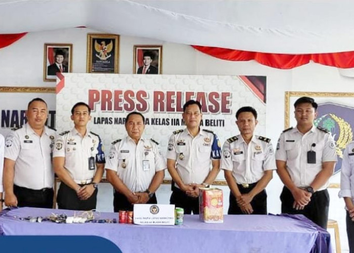 Razia Rutin Digencarkan, Lapas Narkotika Muara Beliti Perketat Keamanan Kamar Hunian