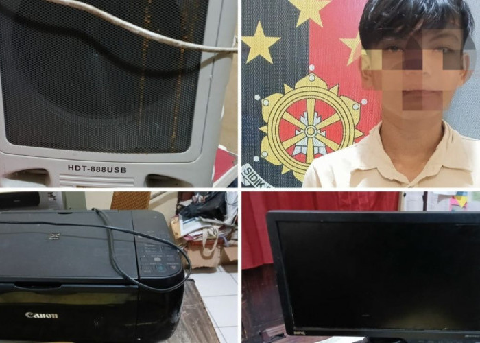 Kecanduan Judi Online, Alumni Bobol SD Negeri 70 Lubuk Linggau