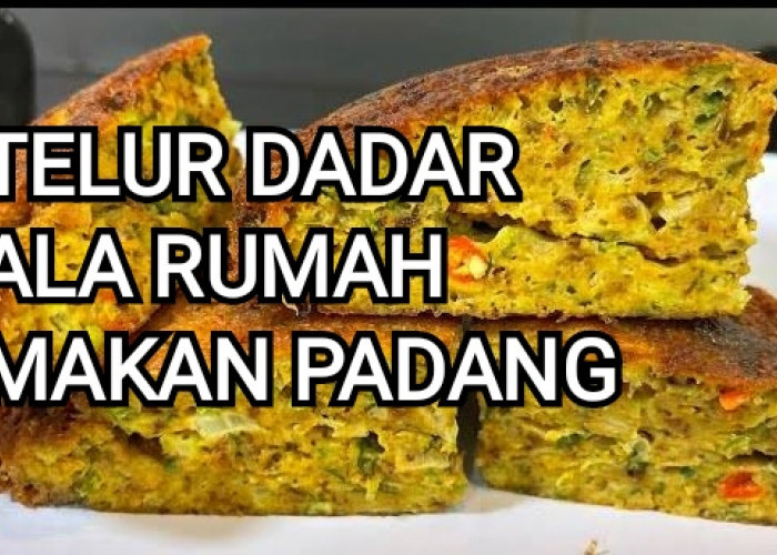 Cocok untuk Sarapan Pagi, ini Resep Telur Dadar Ala Rumah Makan Padang, Yuk Dicoba