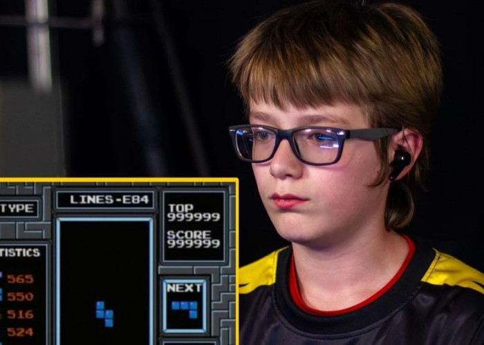 Anak Usia 13 Tahun Jadi Manusia Pertama di Dunia Berhasil Tamatkan Game Tetris Sudah 40 Tahun