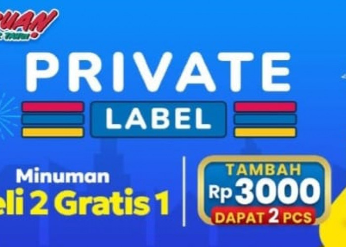 DISKON Beli 2 Gratis 1, Produk Private Label di Indomaret, Periode 16 Sampai 31 Desember 2023
