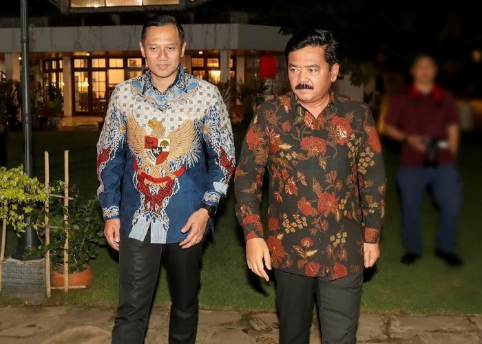 Jokowi Lantik AHY dan Hadi Tjahjanto Jadi Menteri Hari ini, Gantikan Posisi Mahfud MD