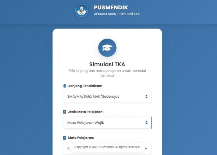 Link Simulasi TKA Jenjang SMA Sederajat 2026, Ini Panduan Mengikuti