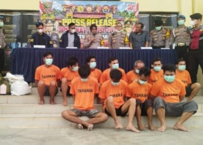 Operasi Sikat I Musi 2026, Polres Muratara Ungkap 28 Kasus, 29 Tersangka Ditindak