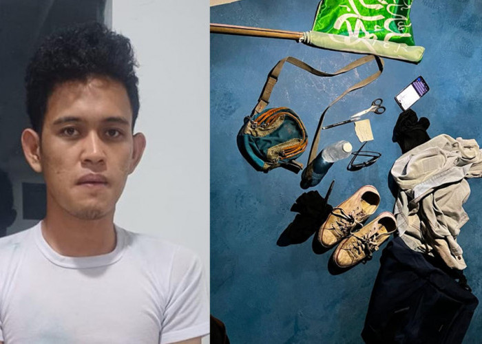 Pemuda Terobos Polda Sumsel, Diamankan di  Area Helipad, Tidak Terafiliasi Jaringan Terorisme