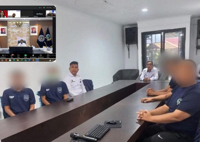 Penuhi Hak Beribadah WBP, Lapas Narkotika Muara Beliti Gelar Ibadah Natal Online