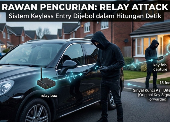 Daftar Mobil Rawan Pencurian Relay Attack di Rest Area Saat Mudik Lebaran, Simak Alasan Detailnya