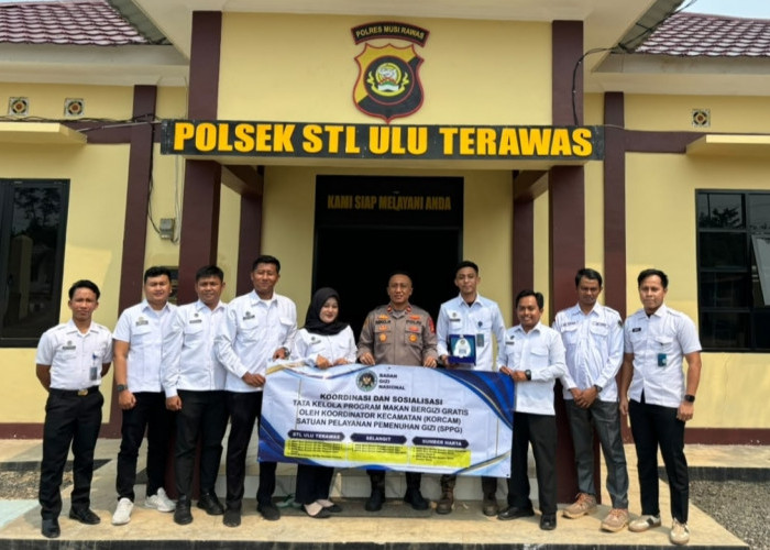Koordinasi Tata Kelola Program MBG SPPG STL Ulu Terawas, Selangit, Sumber Harta Bersama Kapolsek