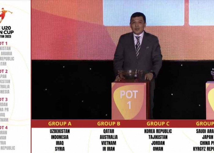 Hasil Drawing Piala Asia AFC U20 2023: Timnas Indonesia Grup A!