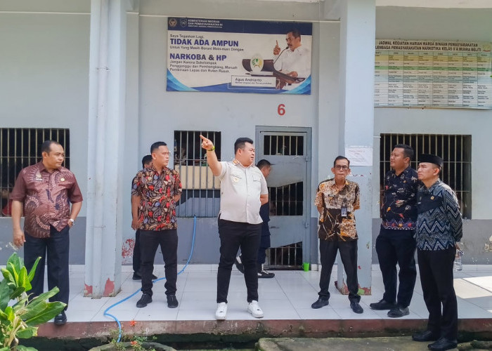 Kalapas Narkotika Muara Beliti Tinjau Langsung Blok Hunian, Pastikan Keamanan dan Ketertiban Tetap Kondusif