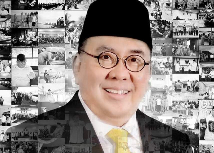 Mantan Gubernur Bengkulu Ridwan Mukti Jadi Khatib Salat Jumat di Musi Rawas