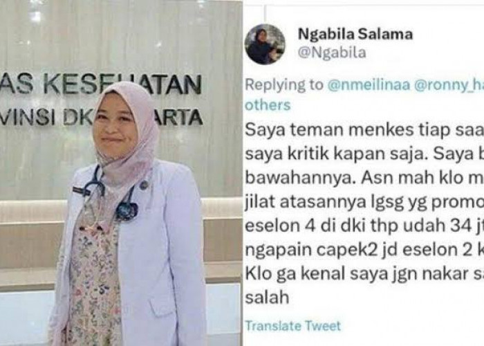 Viral! Pamer Gaji Rp34 Juta, Pejabat Dinkes DKI Jakarta Juga Ngaku Teman Menkes