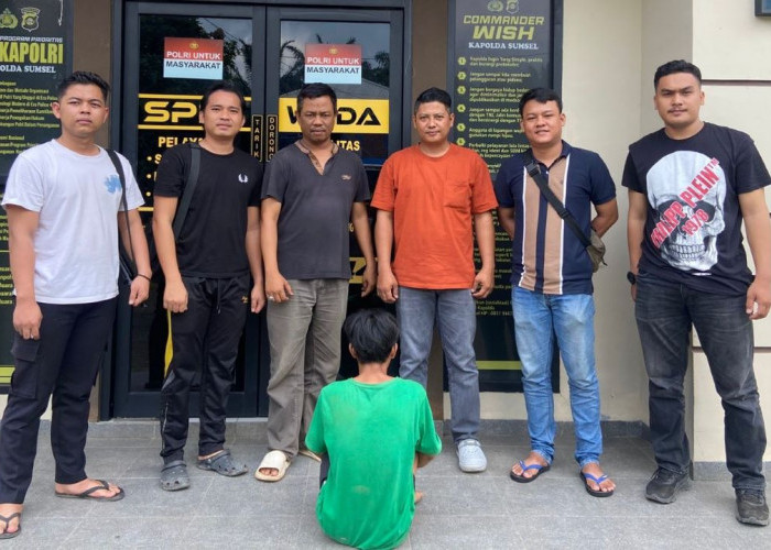 Pencuri Sepeda Motor yang Terekam CCTV, Diringkus di Muara Lakitan Musi Rawas