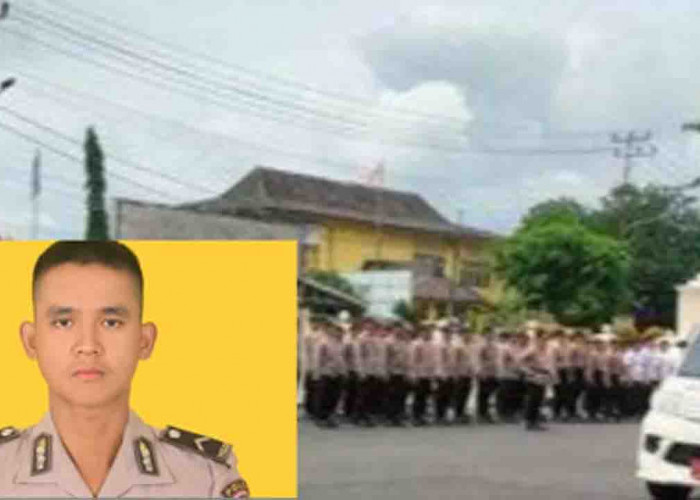 Jenazah Bripda Faras Nabhan Attalah Dibawa ke Palembang, Polisi Yang Tewas Saat Gerebek Bandar Ganja di Lahat