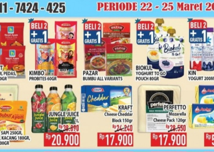 Daftar Diskon Produk Minuman Fresh Bulan Ramadan di Hypermart,  Periode 22 Sampai 25 Maret 2024