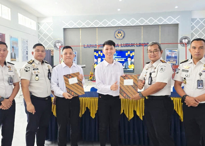 Dua Warga Binaan Lapas Lubuk Linggau Terima Remisi Khusus Hari Raya Waisak 2026