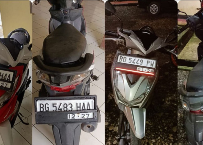 3 Pencuri Motor yang Terungkap di Indomaret Lubuk Linggau, Ternyata Sudah Belasan Kali Beraksi