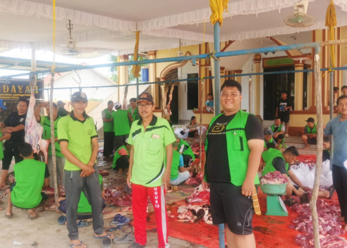 Idul Adha 2026 di Masjid Al Hidayah RT 6 Simpang Periuk Lubuk Linggau: 9 Sapi dan 6 Kambing Dikurbankan