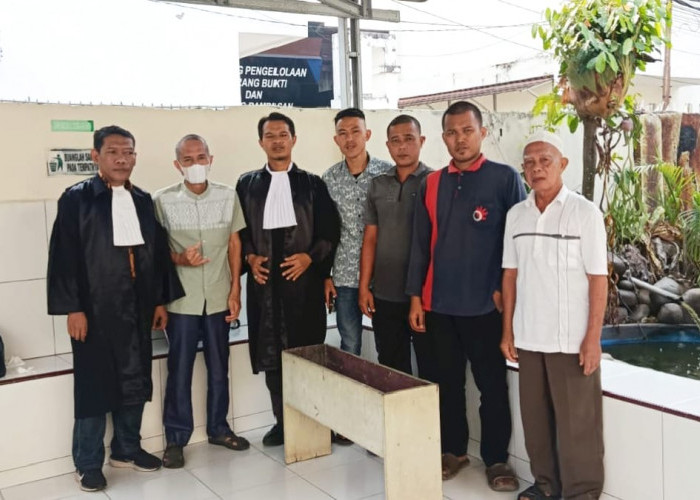 Sidang Samsul Hatop di PN Lubuk Linggau, Penasihat Hukum Soroti Pasal 307 KUHP soal Senjata Tajam