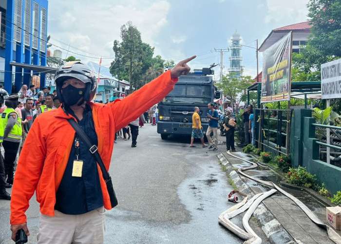 Kebakaran Belakang Koramil Lubuk Linggau, 200 Sepeda Terbakar, Soal Penyebab dan Kerugian Ini Kata Polisi
