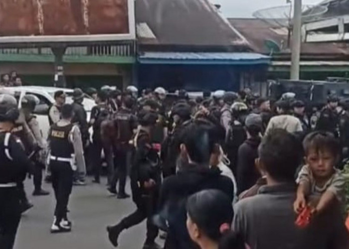 5 Warga Lubuk Linggau Ditangkap, Ratusan Polisi Gerebek Kampung Jeruk Rejang Lebong