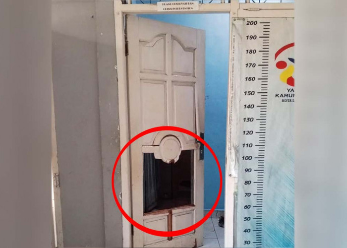 Kabur dari Rehabilitasi Narkoba, Anak Mantan DPRD Muratara Rusak Pintu Yayasan