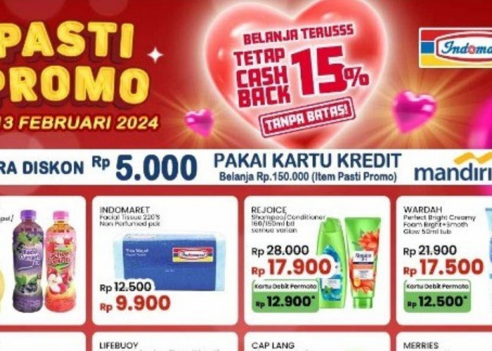 Diskon Pasti Promo di Indomaret Periode 7 Sampai 13 Februari 2024 