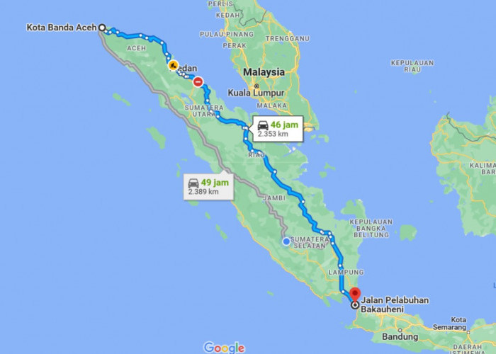 Estimasi Waktu Jika Jika Tol Trans Sumatera Tersambung, Banda Aceh ke Bakauheni Lampung Pangkas Waktu Sehari
